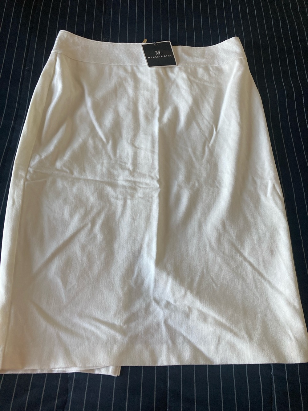 Melissa Jane Cream Pencil Skirt — Sleek Work-to-Event Style